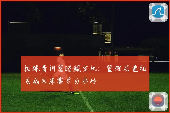 板球青训营暗藏玄机：管理层重组或成未来赛季分水岭